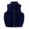 Betadog Toddler Kids Boys Girls Winter Solid Fleece Zippered Coat Jacket Thicken Warm Outwear Boys (Navy, 13-14 Years) view 3