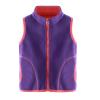 Betadog Boys Girls Polar Fleece Vest Jacket Ligntweight Coat Zipper Closure Sleeveless Fashion (Purple, 3-4 Years) view 1