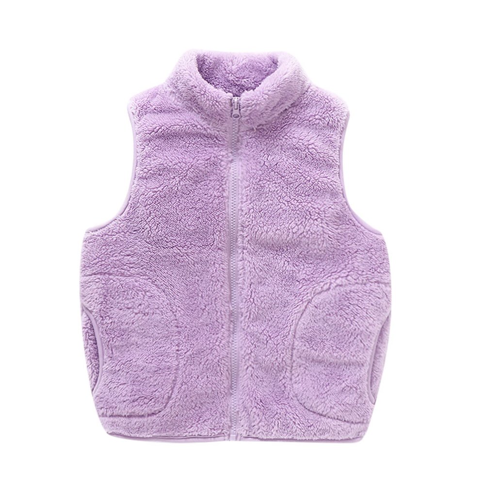 Betadog Boys and Toddlers' Heavyweight Puffer Vest Toddler Boys Kids Vest Corduroy Jacket with (Purple, 15-16 Years)