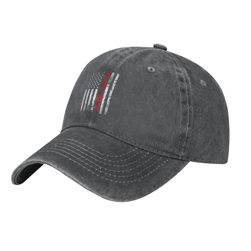 BASTU American Flag Disc Golf Baseball Cap for Men Women Hats Denim Trucker Caps Dad Hat