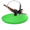 CMYUN Round Aerial Hoop Crash Mat for Home Gym,120/140/150/160/180/200cm Pole Dance Mat/Yoga Fitness Exercise Mat, 3/5cm Thick Safety Protection Mat(Color:Green,Size:120cmx3cm(47"x1.2")) view 1