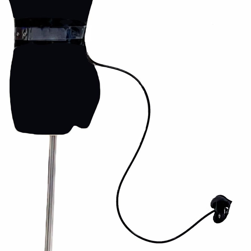ATekatac Devil Tail Halloween Cosplay Props Cute Love Heart Demon Tail (R Love Black)