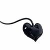 ATekatac Devil Tail Halloween Cosplay Props Cute Love Heart Demon Tail (R Love Black) view 3