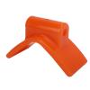 Boat Trailer Bow Stop 3in Width 1/2in Mounting Hole 5.3in V Span Boat Trailer Bow Stop V Block Orange Boat Trailer Bow Stop view 2
