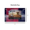 Northwest NHL Florida Panthers Stanley Cup Champions 2024 Washable Rug, 20" x 32", Repeater view 3