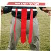VANZACK 2pcs Rugby Flag Belt for Football Training Waist Strap Flags for Youth and Adults for Outdoor Games and Non- Fun view 3