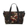Xmas Print Portable Travel Duffel Bag,Ideal For Business And Private Travel view 1