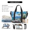 Hawaii Beach Print Portable Travel Duffel Bag,Ideal For Business And Private Travel view 4