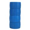 4Pcs Trailer Wobble Rollers High Temp Poly Ribbed Wobble Roller for Boats Trailers 125 X 73 X 30mm Trailer Wobble Rollers (Blue) view 2