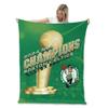Northwest NBA Boston Celtics NBA Champions 2024 Silk Touch Throw Blanket, 50" x 60", Sovereign view 3