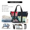 SSIMOO Movie Clapboard And Popcorn Print Versatile Travel Duffel Bag,The Companion For Business And Personal Trips, Black view 4