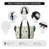 Ice Cream Cones Print Versatile Travel Gym Carry Bag,Ideal For Business,Sports,Weekend Stays view 3