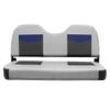 Wise 3342-1880 Pro Angler Tour Series Bass Boat 42" Fold Down Bench Seat, Marble/Blueberry/Charcoal view 2