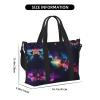 Colorful Galaxy Print Versatile Travel Gym Carry Bag,Ideal For Business,Sports,Weekend Stays view 2