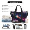 Colorful Galaxy Print Versatile Travel Gym Carry Bag,Ideal For Business,Sports,Weekend Stays view 4