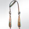 American Darling Western Horse Headstall Tack Genuine Leather view 3