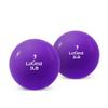 Logest Weighted Toning Exercise Balls Pair - Round Shape Medicine Ball - 1LB 2LB 3LB 4LB 5LB 6LB Available - Toning Muscle for Men & Women - Color-Coded Difficulty Levels (3LB - Pair) view 1