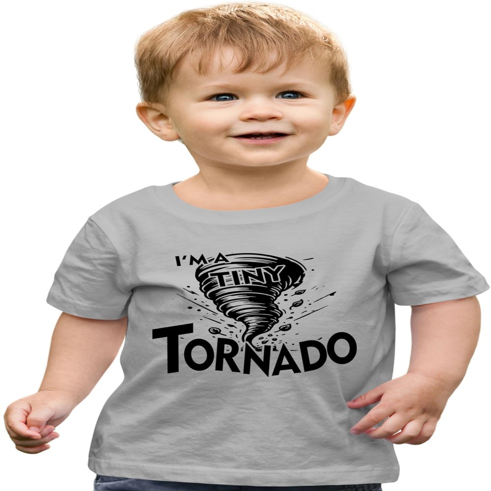 4T Oxford Toddler I'm A Tiny Tornado Funny Toddler T-Shirt
