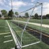 Vallerta Match 24 X 8 FT. Official Regulation Size Soccer Goal. Strongest Heavy Duty 2" Diameter Rust & Corrosion Resistant Steel Frame w/Durable Weatherproof 4mm Net.(2 Nets) view 3