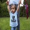 3T Light Blue Toddler I'm A Tiny Tornado Funny Toddler T-Shirt view 3