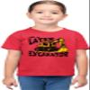 2T Red Toddler See Ya Later Excavator Cute Toddler T-Shirt view 2