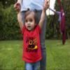 3T Red Toddler See Ya Later Excavator Cute Toddler T-Shirt view 3