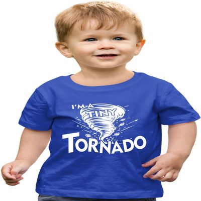 2T Royal Toddler I'm A Tiny Tornado Funny Toddler T-Shirt