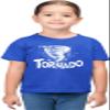 2T Royal Toddler I'm A Tiny Tornado Funny Toddler T-Shirt view 2