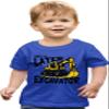 5T Royal Toddler See Ya Later Excavator Cute Toddler T-Shirt view 1