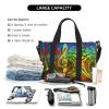 Music Note Print Versatile Gym Sports Bag,Companion For Your Journeys And Fitness Routines view 4