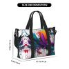 Paint Splatter Print Versatile Gym Sports Bag,Companion For Your Journeys And Fitness Routines view 2