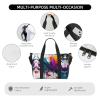 Paint Splatter Print Versatile Gym Sports Bag,Companion For Your Journeys And Fitness Routines view 3