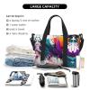Paint Splatter Print Versatile Gym Sports Bag,Companion For Your Journeys And Fitness Routines view 4