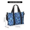 Whale Pattern Print Versatile Gym Sports Bag,Companion For Your Journeys And Fitness Routines view 2