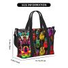 Colorful Guitar Print Versatile Gym Sports Bag,Companion For Your Journeys And Fitness Routines view 2
