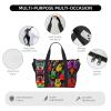 Colorful Guitar Print Versatile Gym Sports Bag,Companion For Your Journeys And Fitness Routines view 3