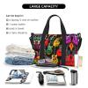 Colorful Guitar Print Versatile Gym Sports Bag,Companion For Your Journeys And Fitness Routines view 4