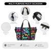 Cute Dragonflies Print Versatile Gym Sports Bag,Companion For Your Journeys And Fitness Routines view 3