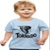 4T Light Blue Toddler I'm A Tiny Tornado Funny Toddler T-Shirt view 1