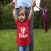 4T Red Toddler I'm A Tiny Tornado Funny Toddler T-Shirt view 3