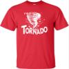 4T Red Toddler I'm A Tiny Tornado Funny Toddler T-Shirt view 4