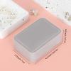KUKUVR 2 Pieces Classic Velvet Necklace Pendant Box for Jewelry Gift, Small Jewellry Storage Display Case for Wedding Engagement Birthday Anniversary view 2