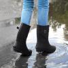 HISEA Women's Mid Calf Rubber Rain Boots Waterproof Wellington Garden Boots view 4