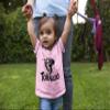 2T Light Pink Toddler I'm A Tiny Tornado Funny Toddler T-Shirt view 3