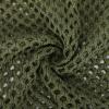 Men's See Through Mesh Fishnet Tank Tops Fitted Sleeveless Muscle T Shirts Summer Night Club Beach Hollow Out Shirts Army Green view 4