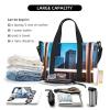 Chicago Reflect Print Versatile Gym Sports Bag,Companion For Your Journeys And Fitness Routines view 4