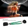 Gavigain 2Pcs Ankle Resistance Bands, Glute Kickback Ankle Strap Comfortable Adjustable Padded Ankle Wrist Cuffs Neoprene Padded Straps for Workout Running (Green 25 pounds) view 2
