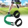 Gavigain 2Pcs Ankle Resistance Bands, Glute Kickback Ankle Strap Comfortable Adjustable Padded Ankle Wrist Cuffs Neoprene Padded Straps for Workout Running (Green 25 pounds) view 4
