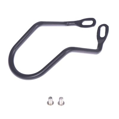 CHDONGSE Mountain Bicycle Chain Gear Guard Protector Bike Rear Derailleur Hanger Frame Double Wings Hole Arched Bracket Rack Cycling Part, 125 mm long(Approx.)