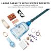 LATMAP Clear Bag for Stadium Events, Clear Purse for Women Stadium Crossbody Bag, Transparent Backpack for Concerts Sports-Blue view 3